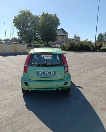 Suzuki Splash cena 10800 przebieg: 105000, rok produkcji 2010 z Gniezno małe 92